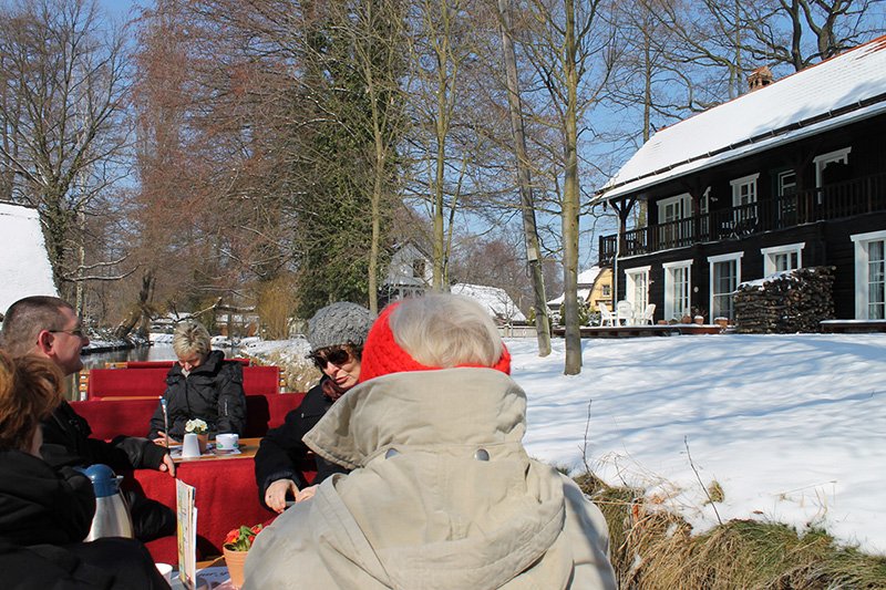 Glühweinkahnfahrt am Spreehafen Burg