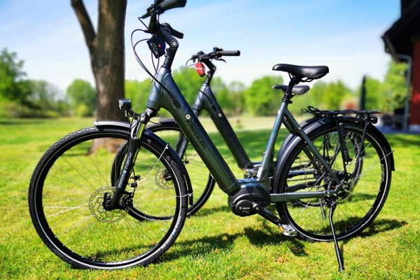 E-Bike am Spreehafen