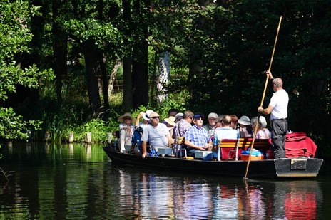 Schleusenfahrt – Kahnfahrt im Spreewald